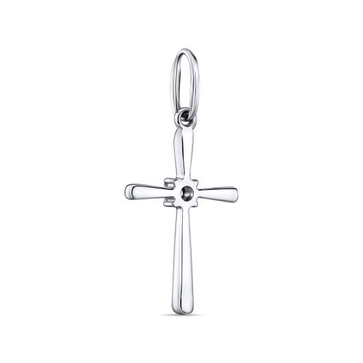 Крест с бриллиантом