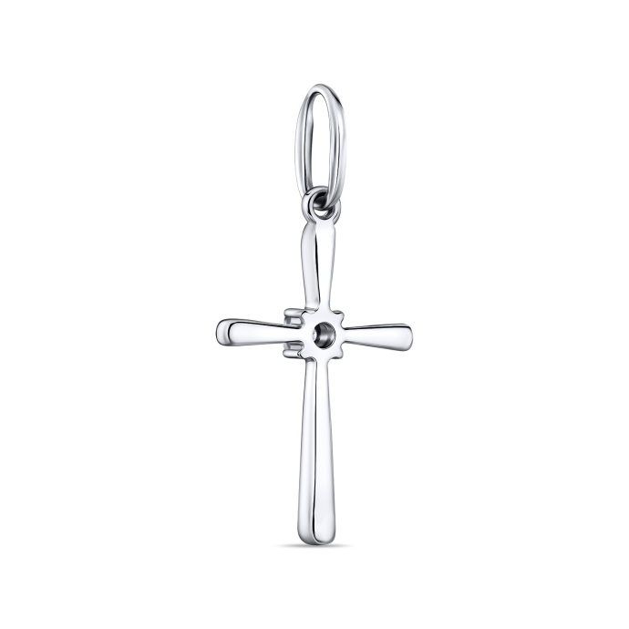 Крест с бриллиантом - фото 2