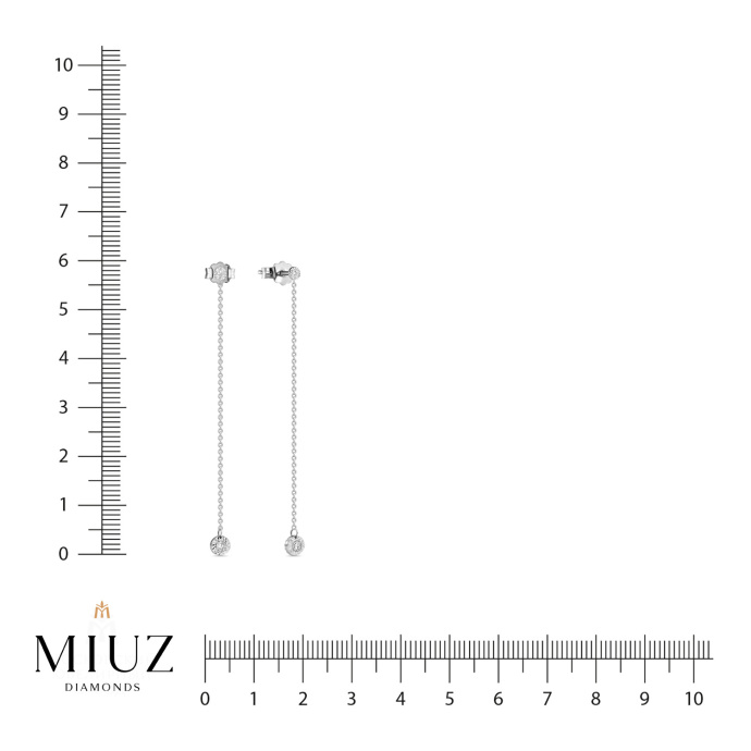 Серьги с бриллиантами - фото 2 Серьги с бриллиантами - фото 2