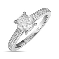 Кольцо с бриллиантами - фото 1