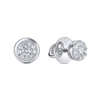 Серьги с бриллиантом - фото 2 Серьги с бриллиантом - фото 2