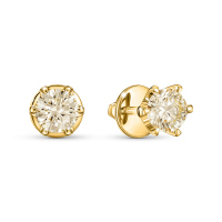 Серьги с бриллиантами - фото 1