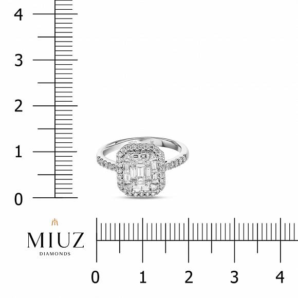 Кольцо с бриллиантами R4211-RG3410WDI1 - Фото 2