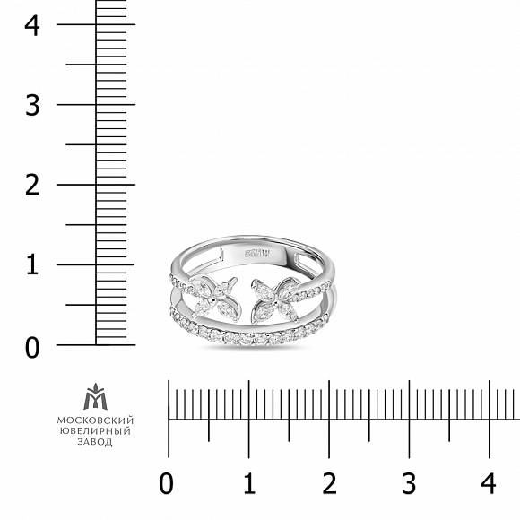 Кольцо с бриллиантами R4211-RG4390WDI1 - Фото 2